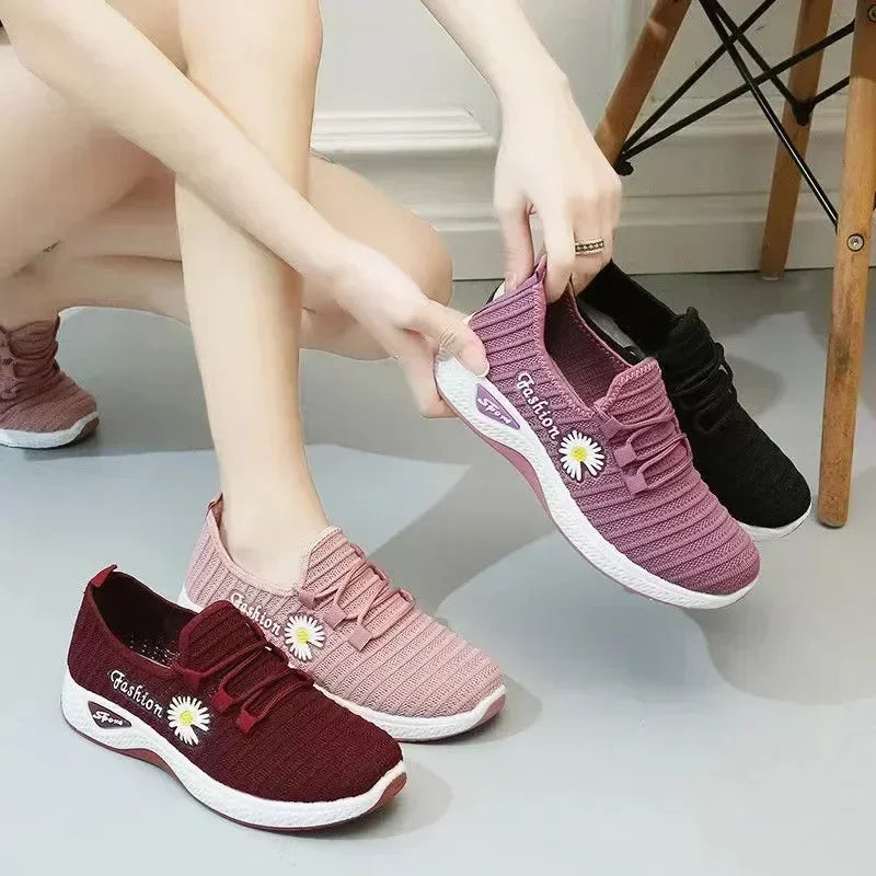 Tênis feminino para corrida ou passeio casual, sola macia e muito confortáveis